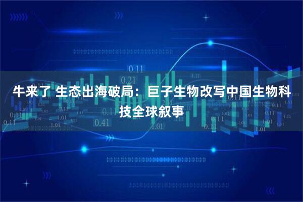 牛来了 生态出海破局：巨子生物改写中国生物科技全球叙事